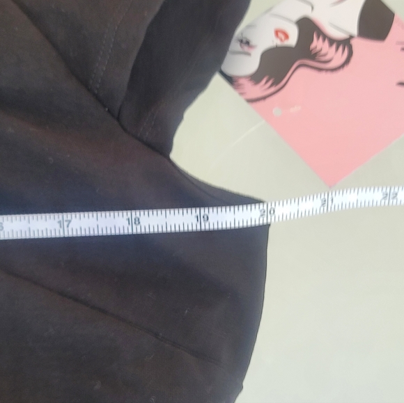 Vixen By Micheline Pitt Retro Lolita Top In Black Vintage - Picture 5 of 6